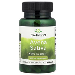 Swanson Vitamins Avena Sativa Capsules