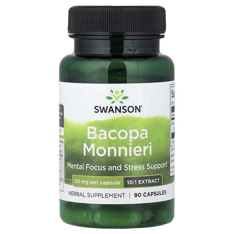 Swanson Vitamins Bacopa Monnieri Capsules