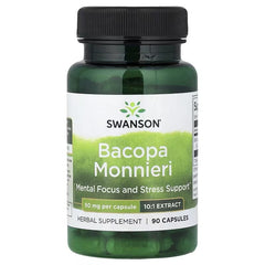 Swanson Vitamins Bacopa Monnieri Capsules