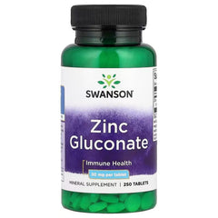 Swanson Vitamins Zinc Gluconate