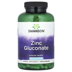 Swanson Vitamins Zinc Gluconate
