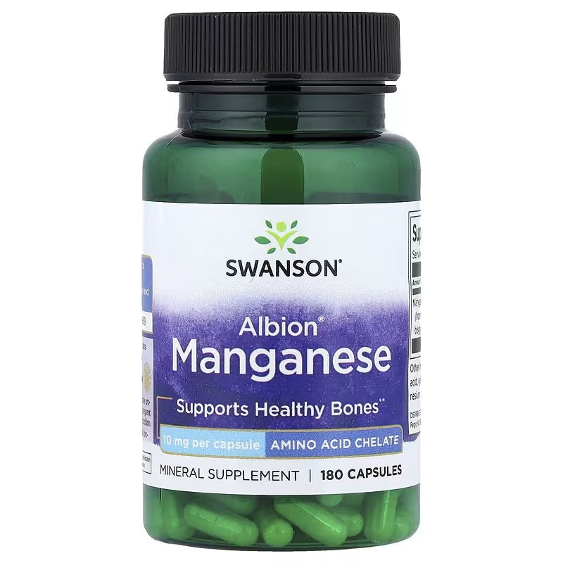 Swanson Vitamins Albion® Manganese Capsules