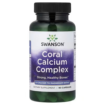 Swanson Vitamins Coral Calcium Complex Capsules