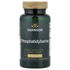 Swanson Vitamins Phosphatidylserine, 100 mg, Softgels
