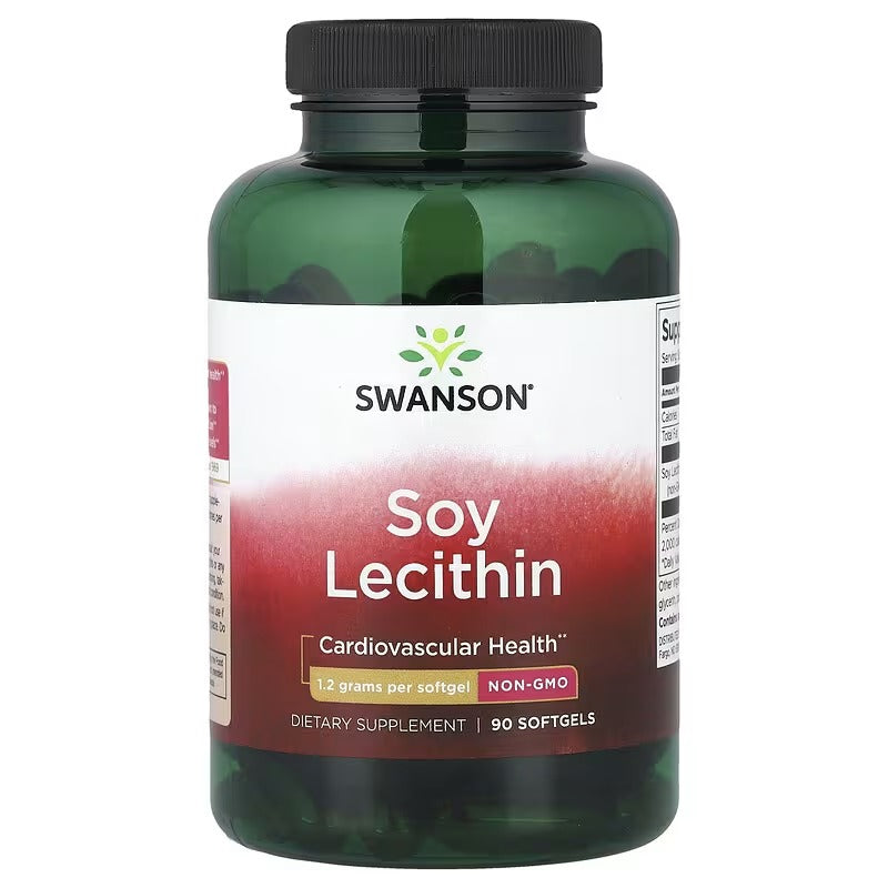 Swanson Vitamins Soy Lecithin Softgels