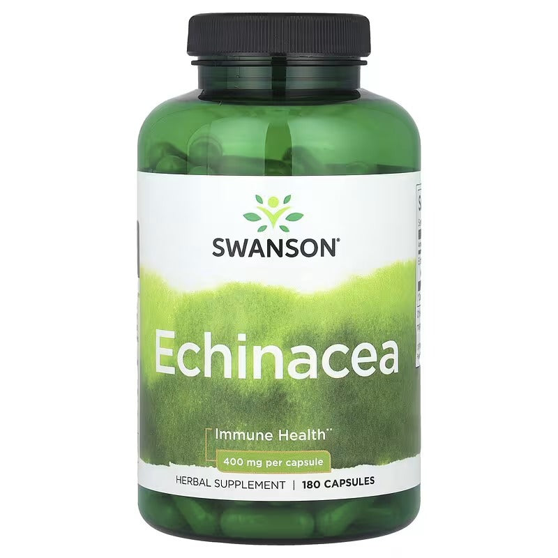 Swanson Vitamins Echinacea, 400 mg Capsules