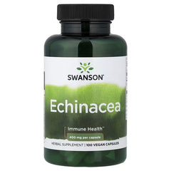 Swanson Vitamins Echinacea, 400 mg Capsules