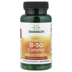 Swanson Vitamins Balance B-50 Complex