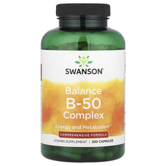 Swanson Vitamins Balance B-50 Complex