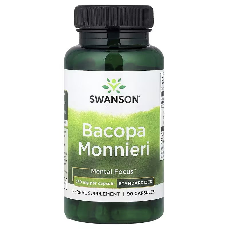 Swanson Vitamins Bacopa Monnieri Capsules