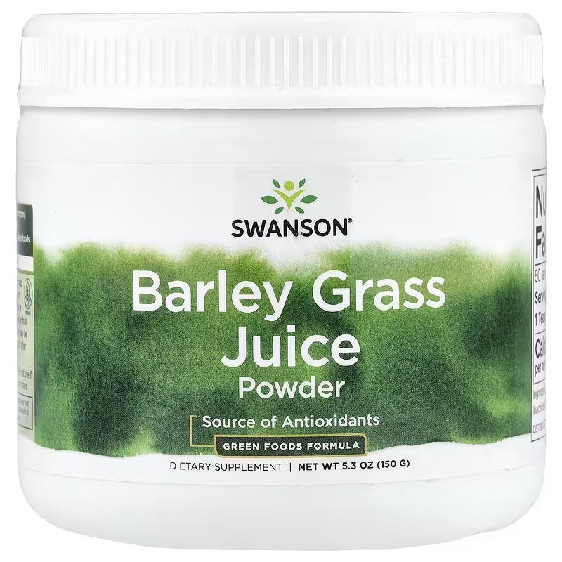 Swanson Vitamins Barley Grass Juice Powder