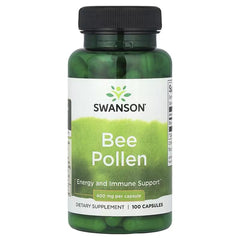 Swanson Vitamins Bee Pollen, 400 mg Capsules