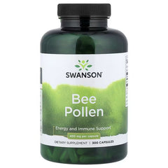 Swanson Vitamins Bee Pollen, 400 mg Capsules