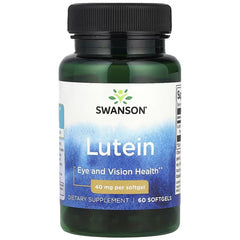 Swanson Vitamins Lutein Softgels