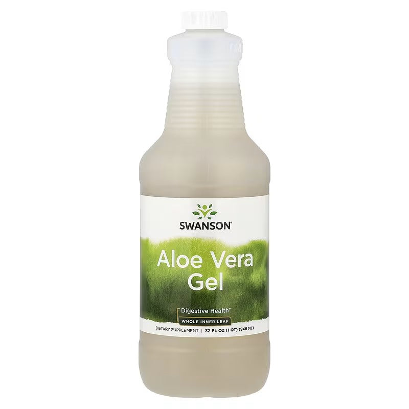 Swanson Vitamins Aloe Vera Gel, Whole Inner Leaf