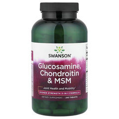 Swanson Vitamins, Glucosamine, Chondroitin & MSM