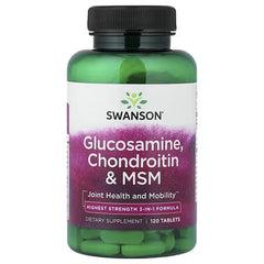Swanson Vitamins, Glucosamine, Chondroitin & MSM