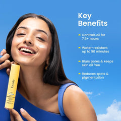 Foxtale Niacinamide Matte Sunscreen SPF 70+ PA++++ | No White Cast | Non Greasy | Prevents Tanning | UVA/UVB Protection | Lightweight | Men & Women |...