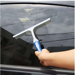 T-Style Automotive Snow Scraper & Squeegee – Front & Rear Window Cleaner