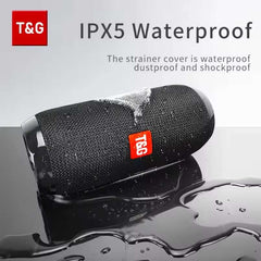 TG117 Bluetooth Speaker – Portable Waterproof Wireless Sound Box with Stereo Surround