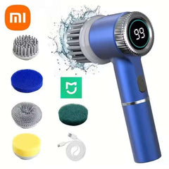 Xiaomi Electric Cleaning Brush – Powerful Multi-Purpose Cleaning with 5 Brush Heads & LED Display