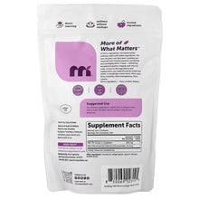 Micro Ingredients NAC supplement pouch back with Supplement Facts panel and barcode