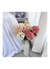Huitich White Artificial Flower Decor Elegant Home Accent
