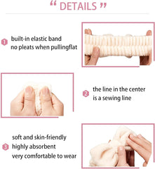 YelaJoy 7 Pcs Spa Kit: Headband & Wristbands Set | Skincare Accessories | for College Girls | Women & Girls Hair Accessorie