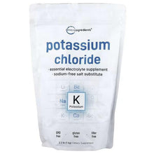 Potassium chloride supplement pouch, Micro Ingredients, 1 kg, electrolyte powder