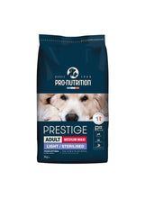 Pro nutrition Prestige Dog Adult Medium/ Maxi Sterilised 3Kg