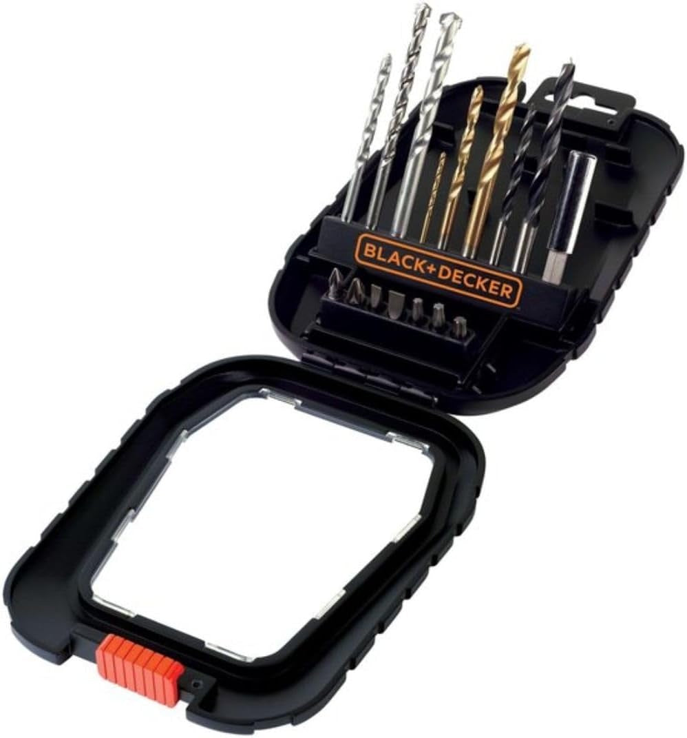 Black & Decker 16 Pieces Mixed Drilling Screwdriving Accessory Set, A7186-Xj