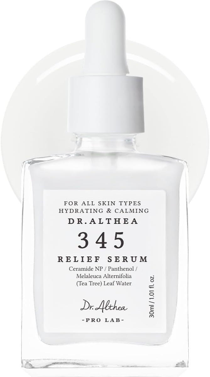 Dr.Althea 345 Relief Serum | Moisturising Face Serum for Dry Skin | Soothing Care for Redness and Post-Acne | Korean Skin Care, 30 ml