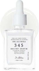 Dr.Althea 345 Relief Serum | Moisturising Face Serum for Dry Skin | Soothing Care for Redness and Post-Acne | Korean Skin Care, 30 ml