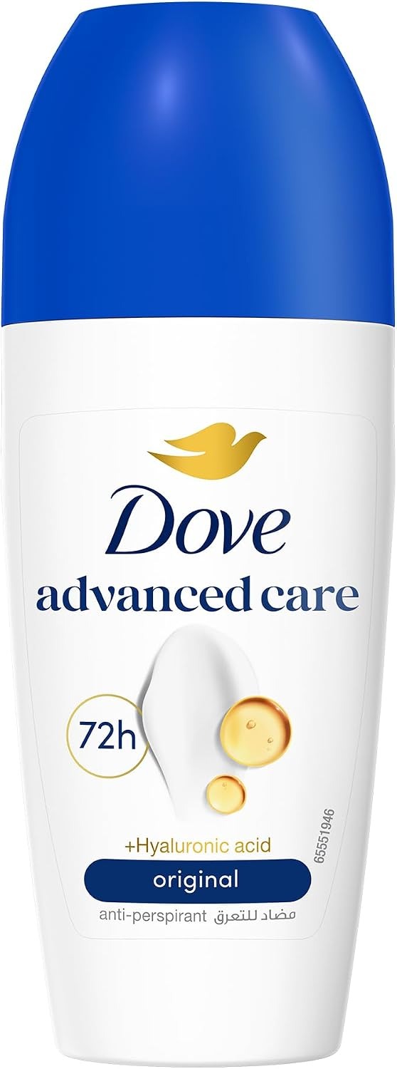 DOVE Antiperspirant Deodorant Roll-On, Original,50ml