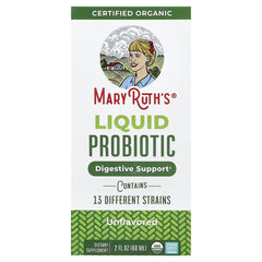 MaryRuth's, Organic Liquid Probiotic, Unflavoured, 2 fl oz (60 ml)
