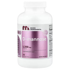Micro Ingredients, D-Mannose , 240 Vegetarian Capsules