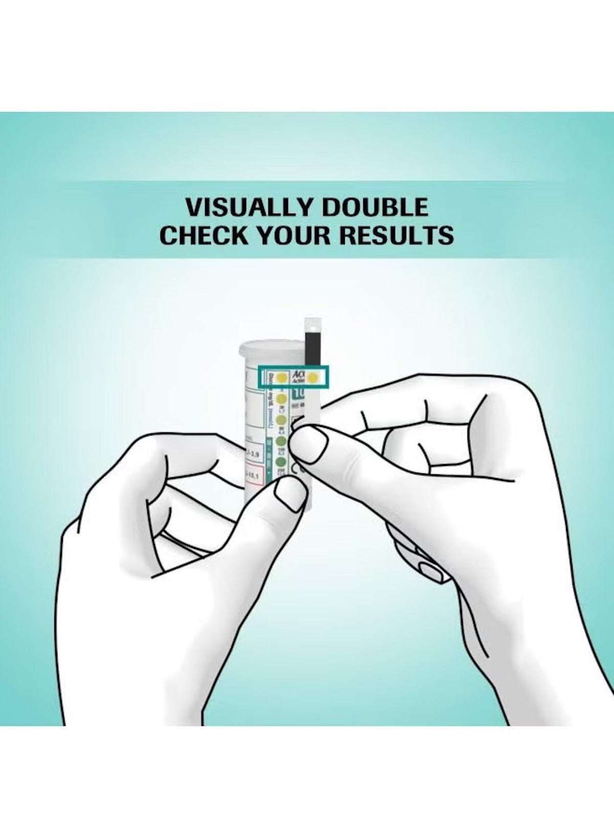 ACCU-CHEK blood glucose test strips UAE for accurate blood sugar monitoring and result verification