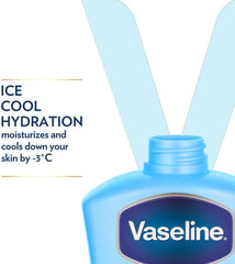 Vaseline Intensive Care Body Lotion, Ice Cool Hydration, Moisturize and Cool the Skin, 400ml