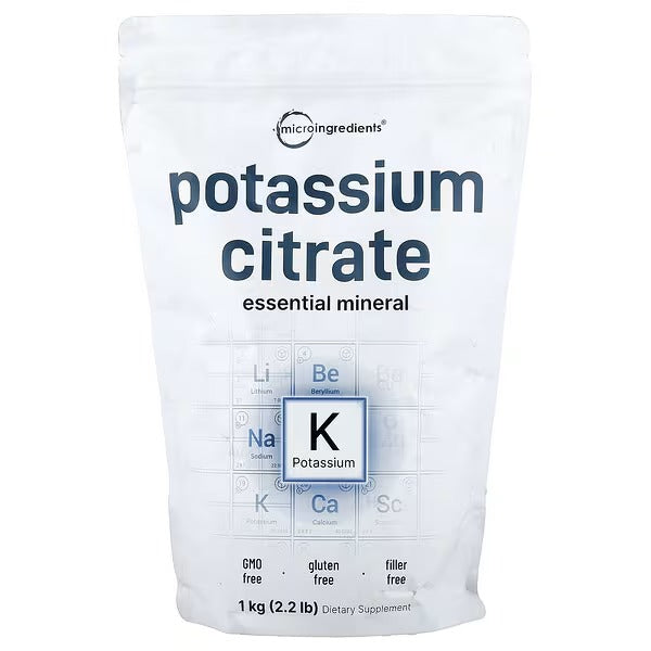 Micro Ingredients, Potassium Citrate, 1 kg (2.2 lb)