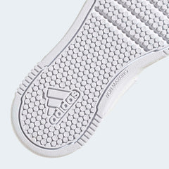 Close-up of the sole of adidas Tensaur Sport kids shoes with durable non-marking outsole design