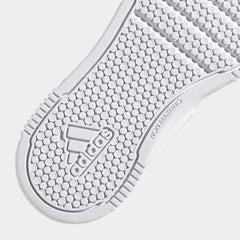 Close-up of the sole of adidas Tensaur Sport kids shoes with durable non-marking outsole design