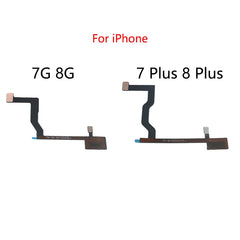 Mumzar iPhone 7 Plus Touch ID flex cable replacement set showing 7 8 and 7 Plus 8 Plus home button flexes