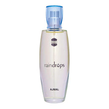 Ajmal Raindrops eau de parfum bottle with blue cap