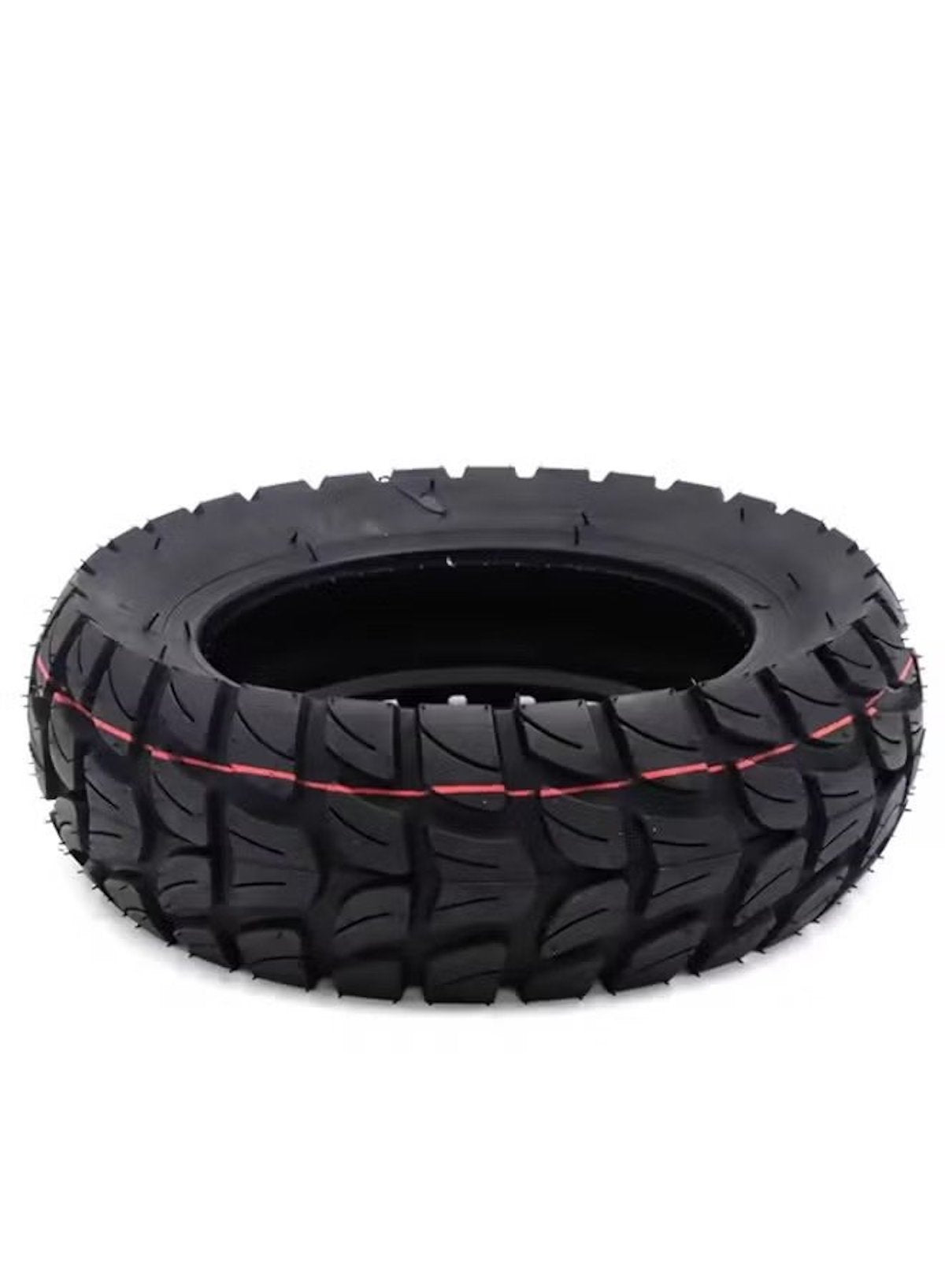 WIND HORSE 10 inch off-road scooter tires knobby heavy duty replacement tire with red center stripe