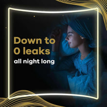 Always night sanitary pad ad featuring a sleeping woman