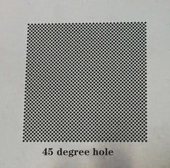 Huitich universal BGA stencil for soldering square stencil sheet with 45 degree diamond hole grid pattern