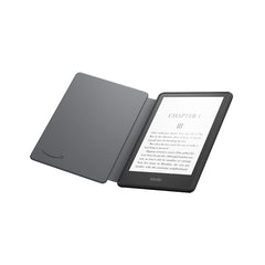 Huitich AMZ 11th generation Kindle case black with protective cover open showing Kindle screen