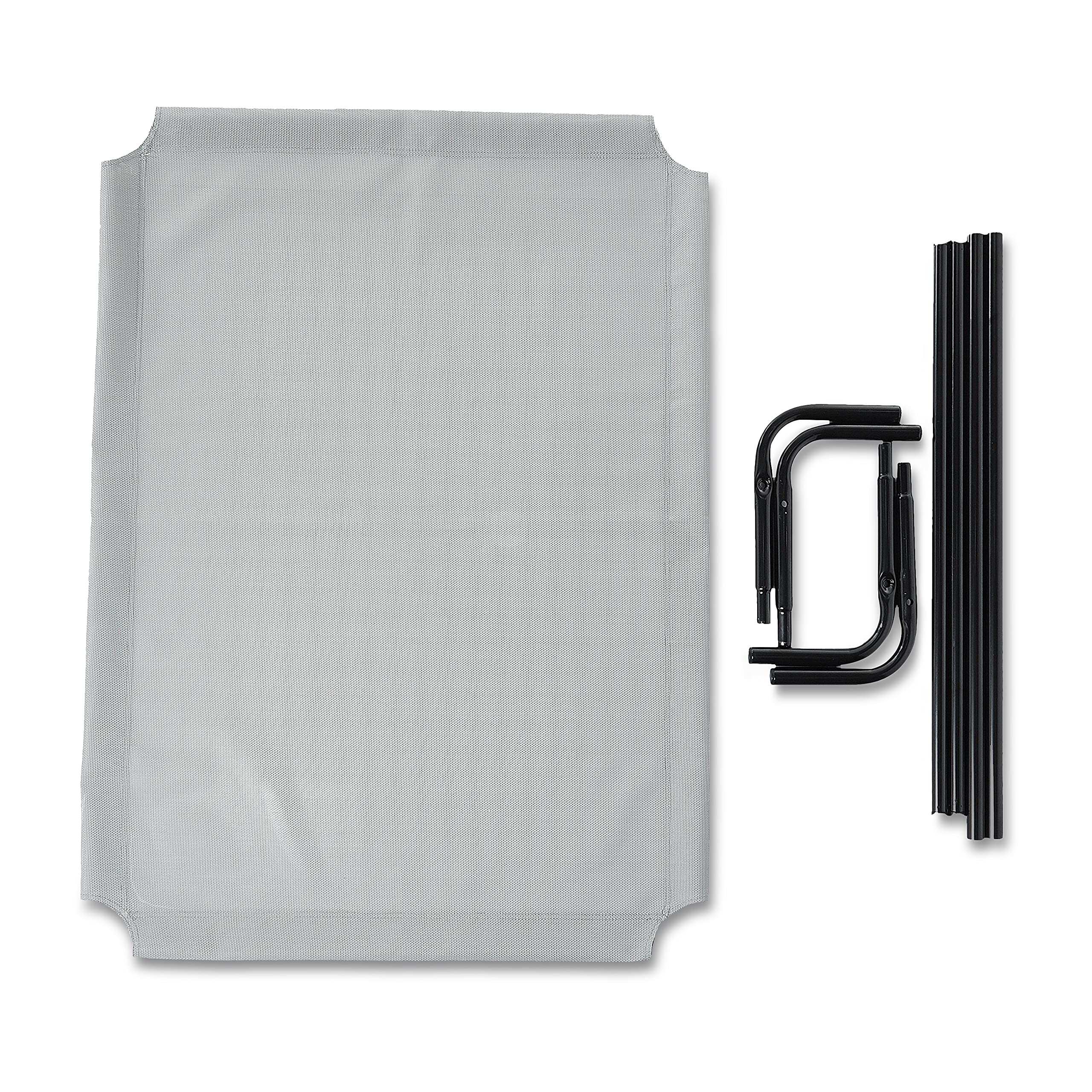 Cooling elevated dog bed large by Huitich with sturdy frame and breathable mesh for comfort