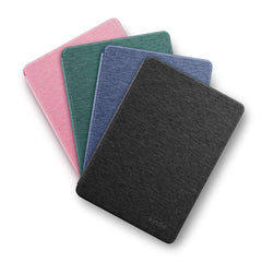 Huitich AMZ amazon kindle case fabric in black green blue and pink with soft texture and slim design