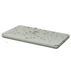 Gray water-resistant Kindle Paperwhite 11th Generation cover with textured surface and protective design